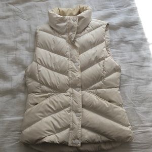 Fleece puffer vest
